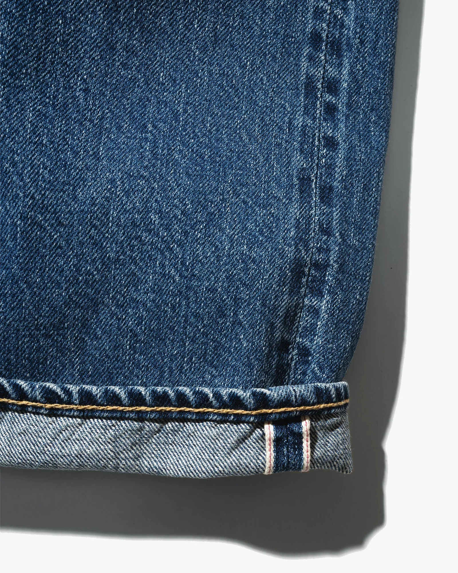 Big John M102SL Vintage 60's Classic Straight Selvedge Mens Jeans - Antique Wash