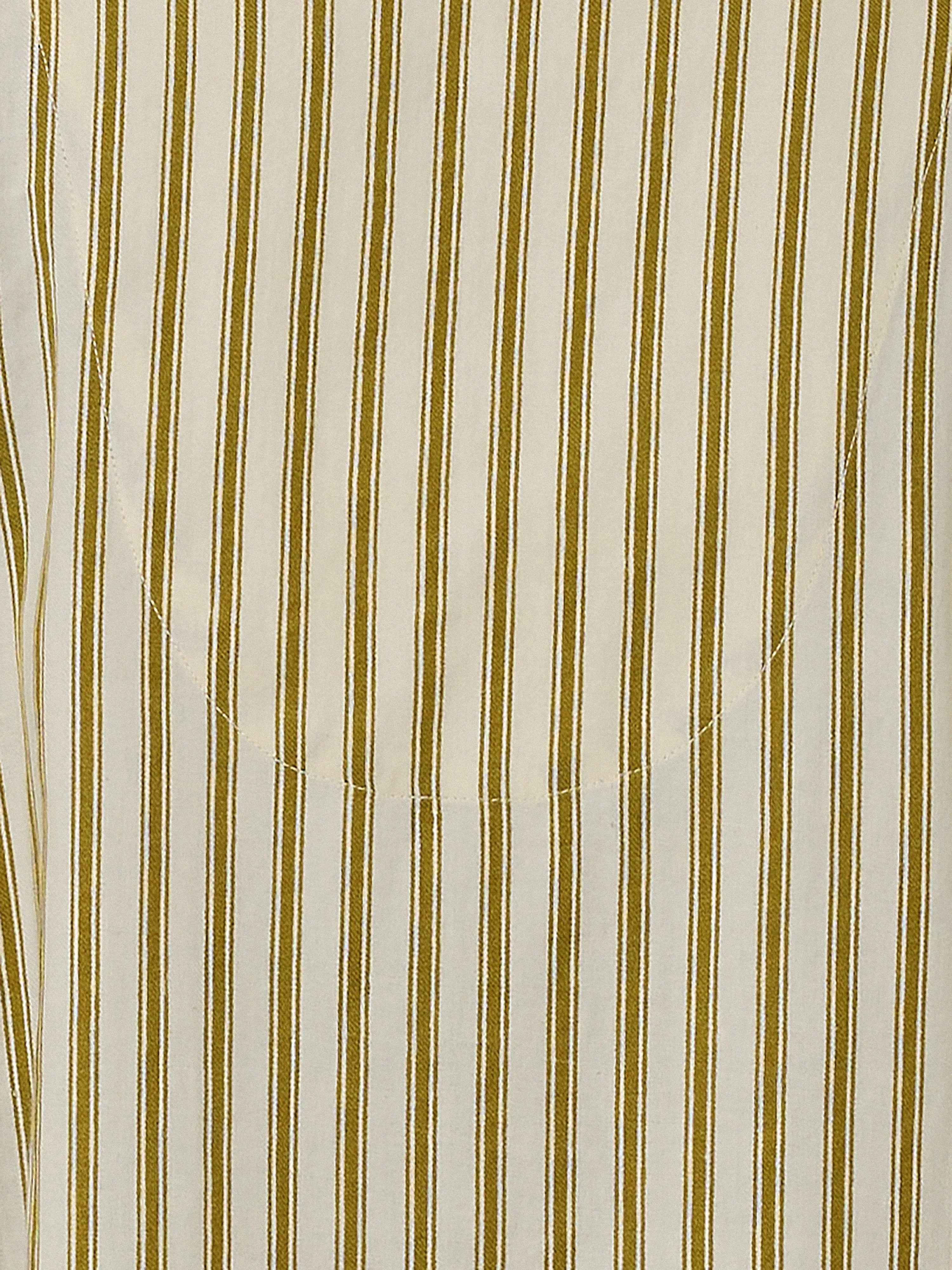 Calmont Stripe Full Length Pyjama | Khaki