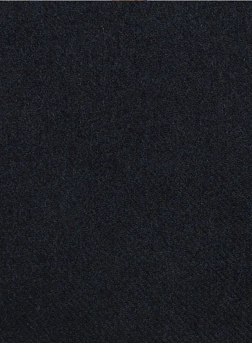 Deep Blue Heavy Highland Tweed Trousers