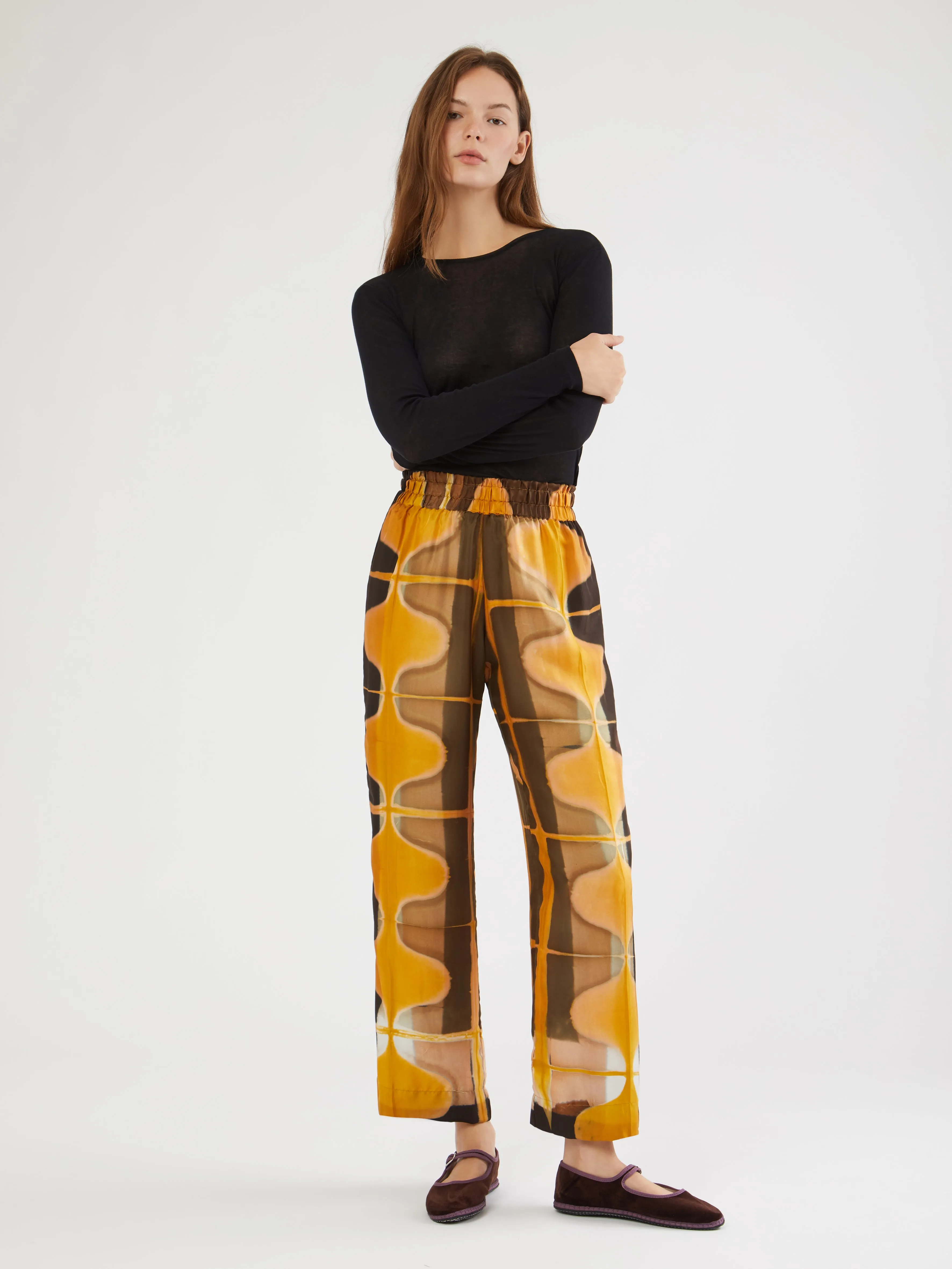 Indian Silk Nila Pants