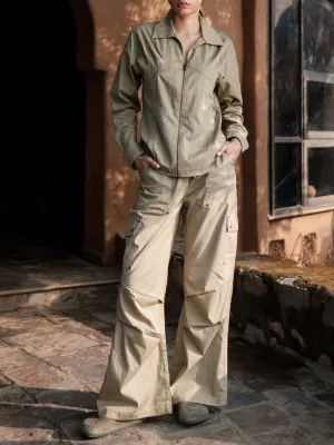 Khaki Saigon Parachute Pants