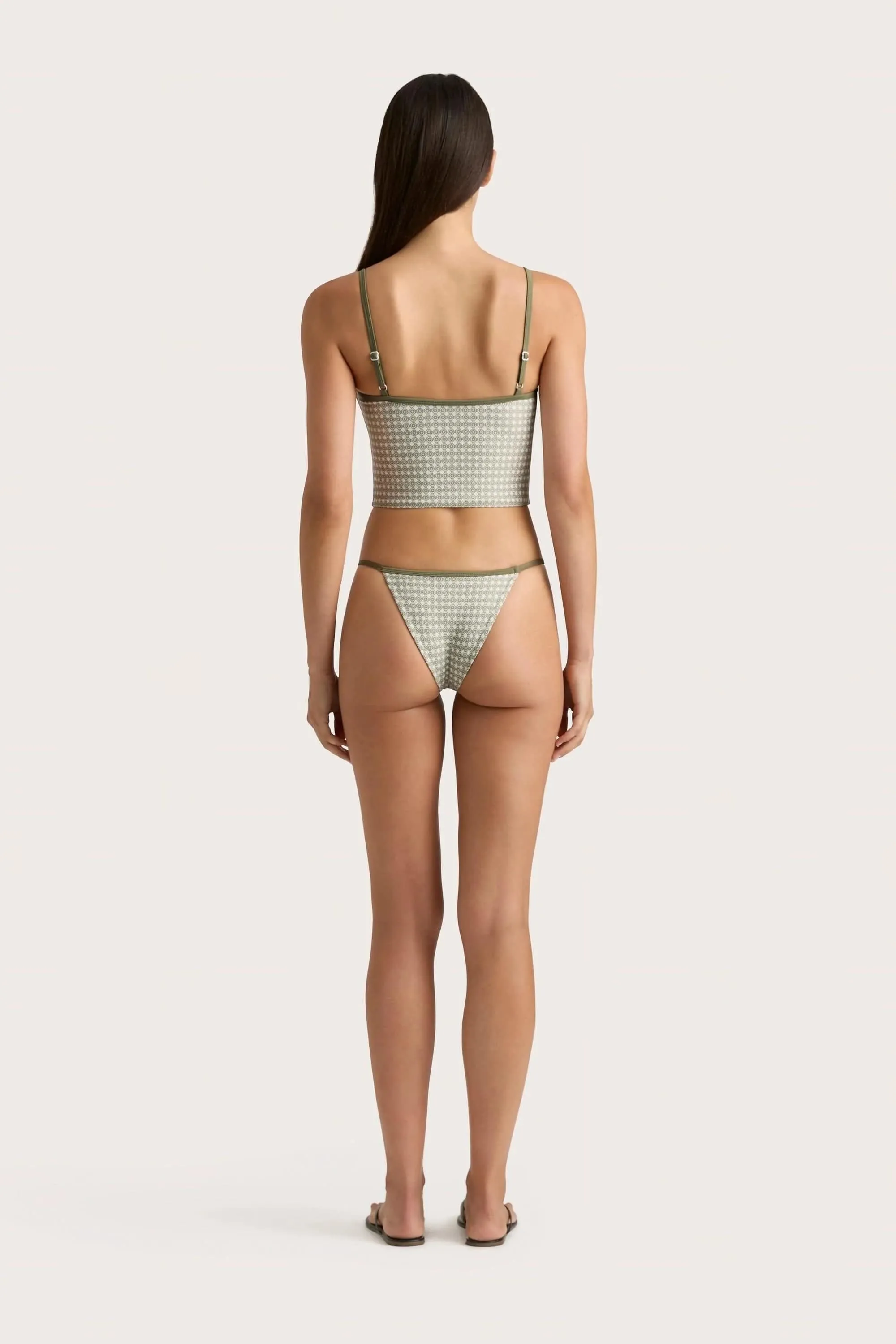 Manon Top Oliander Khaki - Final Sale