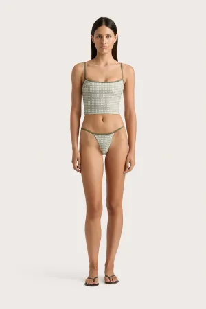 Manon Top Oliander Khaki - Final Sale