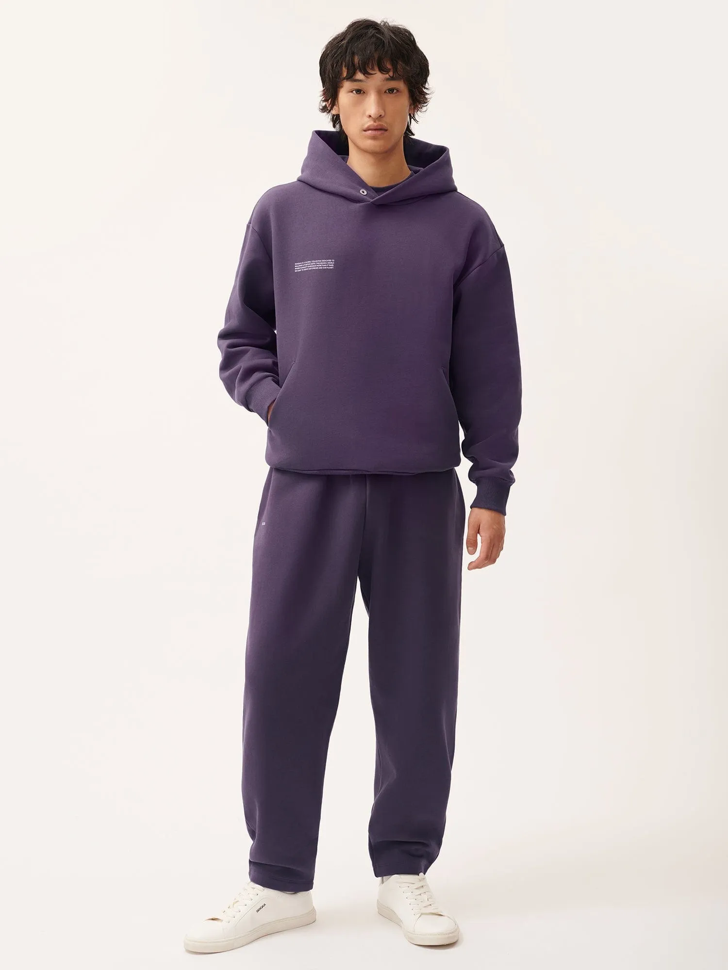 Mens DNA Barrel-Leg Track Pantsblackberry