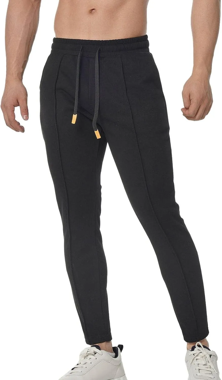 Mens Workout Cargo Sweatpants Sports Pants Mens Workout Pants Men's Elastic Waist Drawstring Jogger Hiking Streetwear
