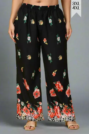 Midnight Garden Relaxed Palazzo
