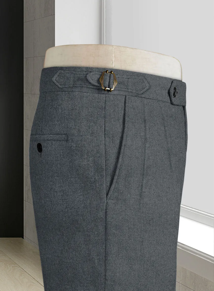 Naples Gray Highland Tweed Trousers