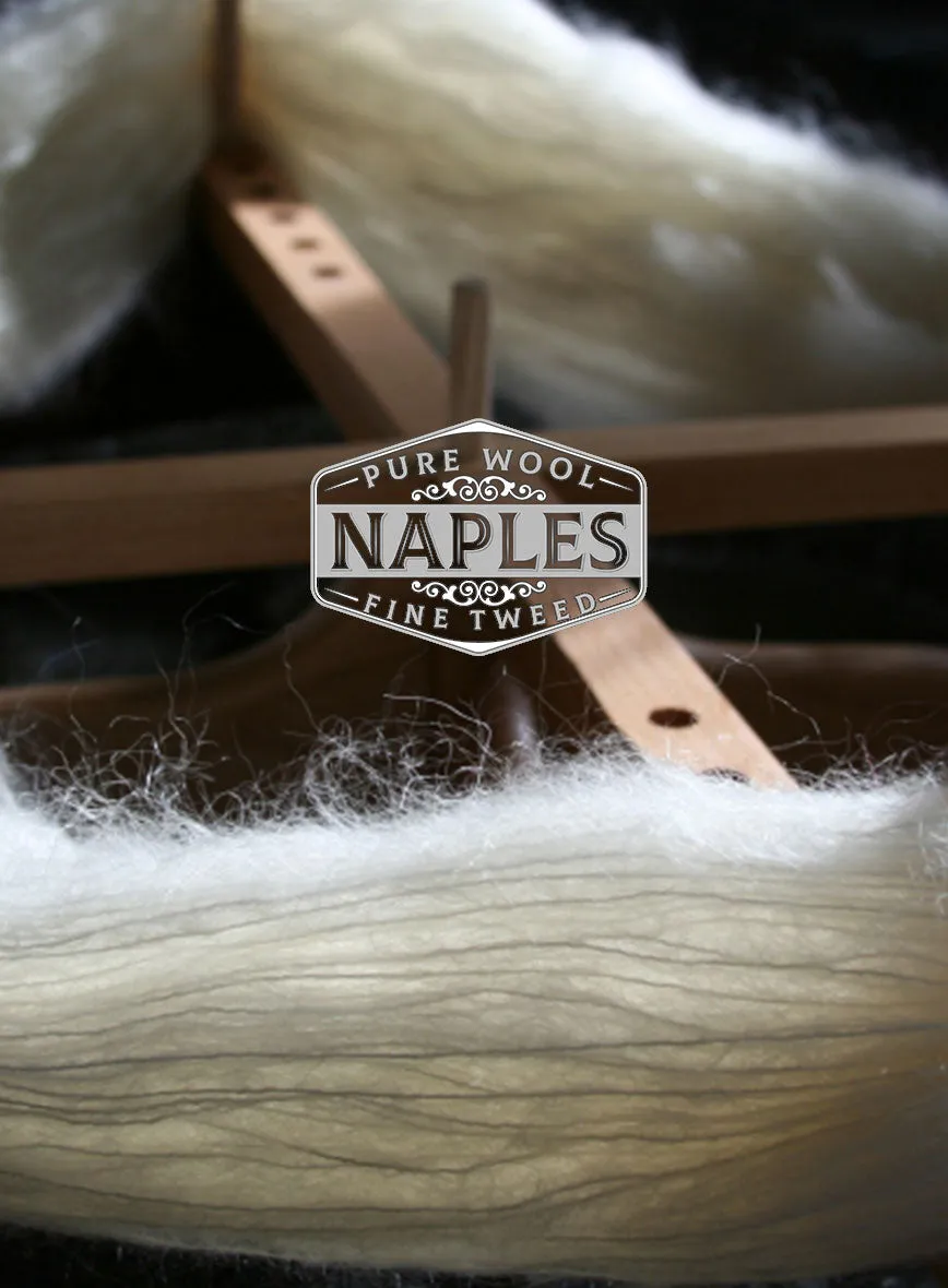 Naples Gray Highland Tweed Trousers