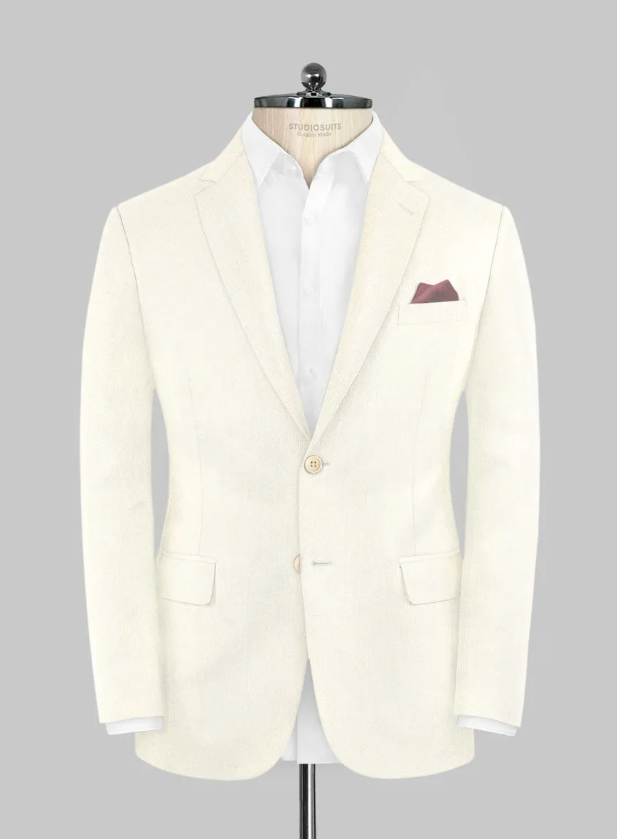 Napolean Ivory Wool Suit