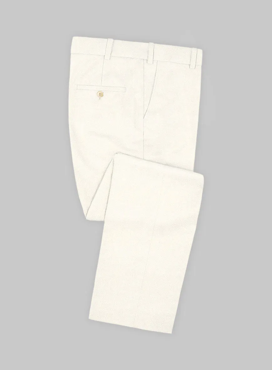 Napolean Ivory Wool Suit