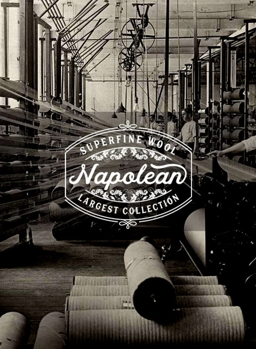 Napolean Ivory Wool Suit