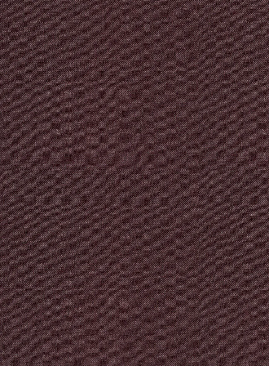 Napolean Wine Double Gurkha Wool Trousers