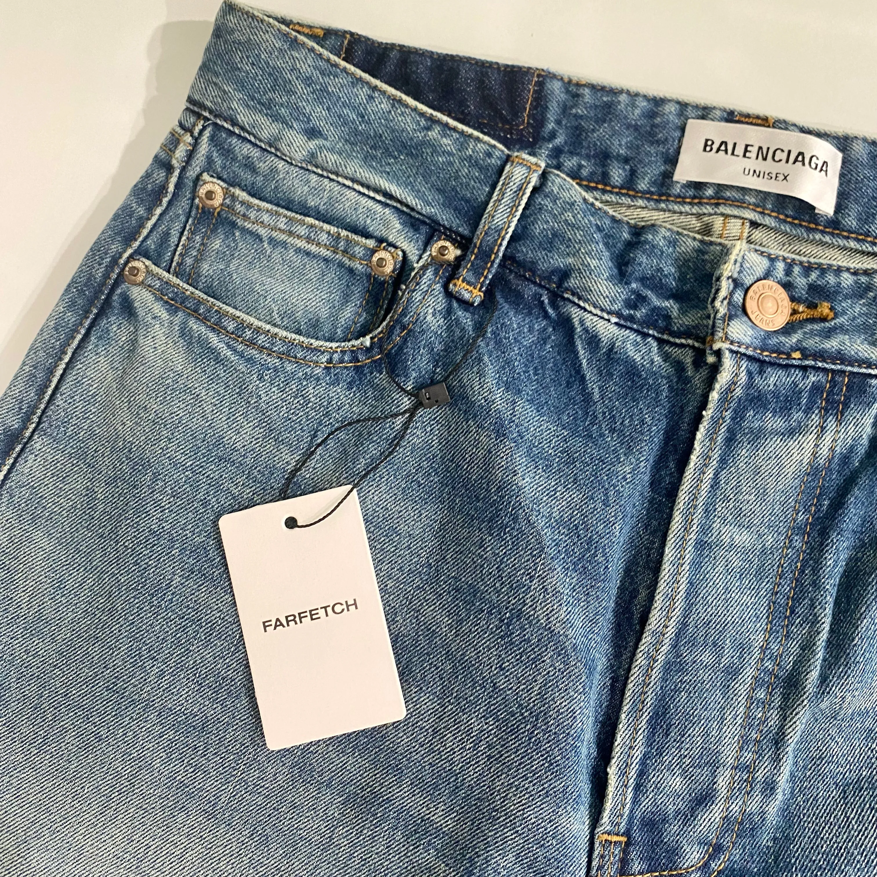 New Balenciaga Unisex Jeans