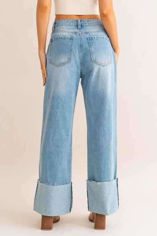 Park Avenue Wide Leg Denim