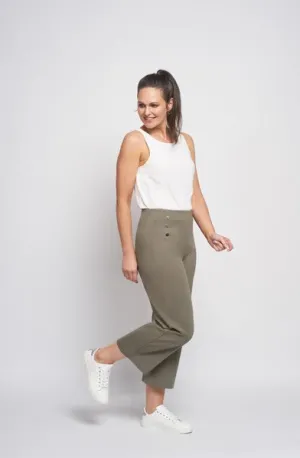 Pinns Khaki Culotte Trousers