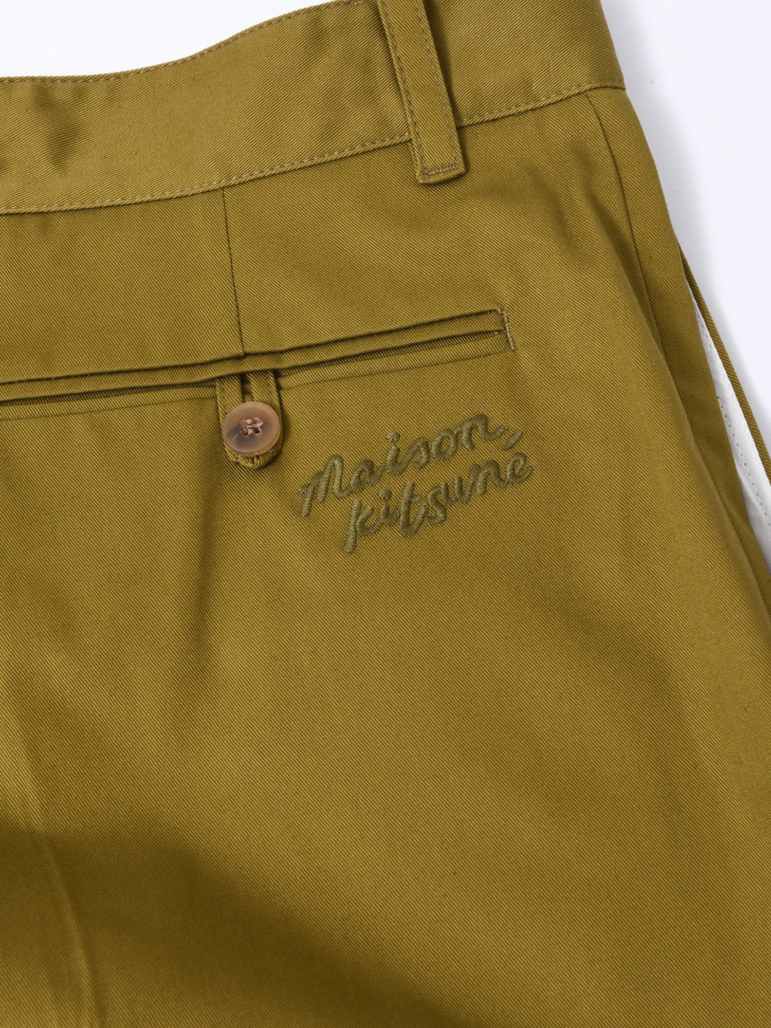 RELAXED CHINO_KHAKI GREENP358