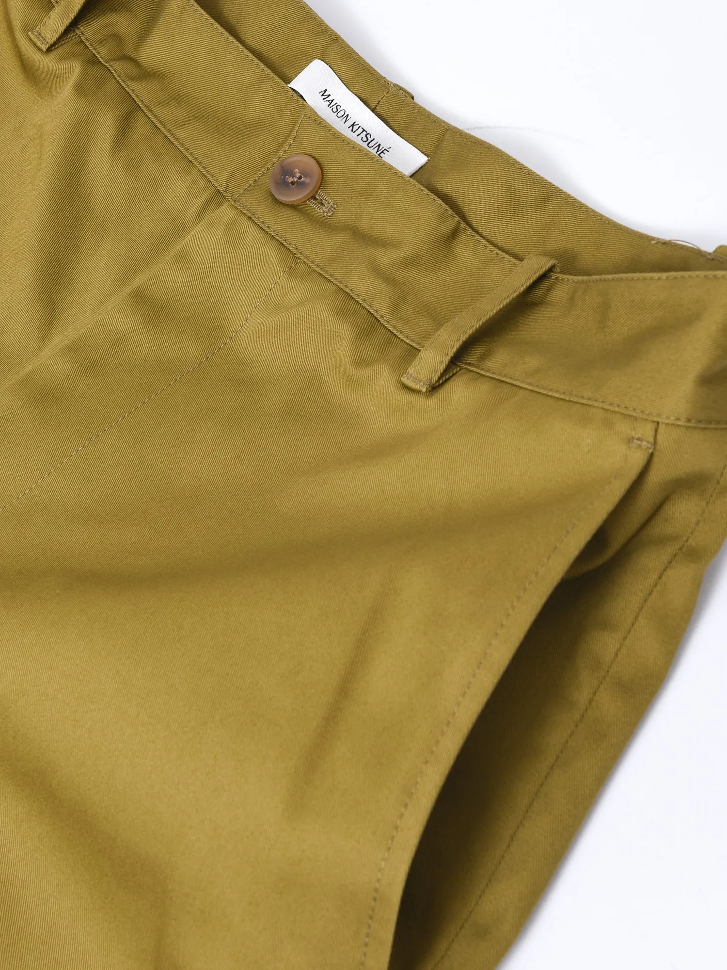 RELAXED CHINO_KHAKI GREENP358