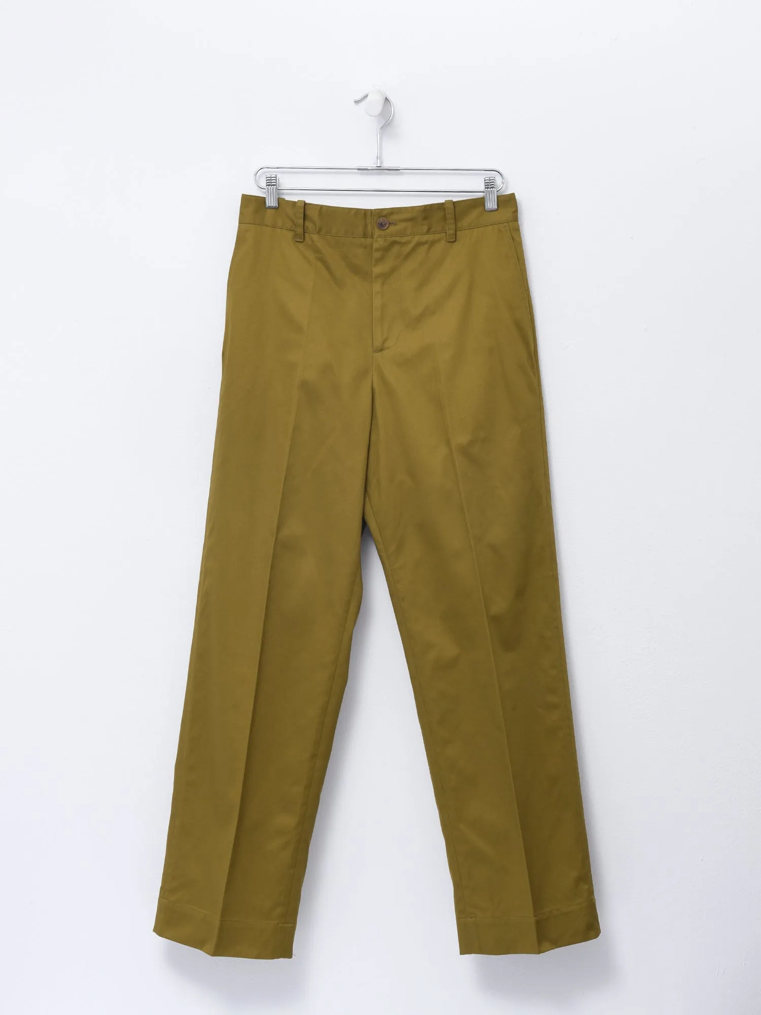 RELAXED CHINO_KHAKI GREENP358