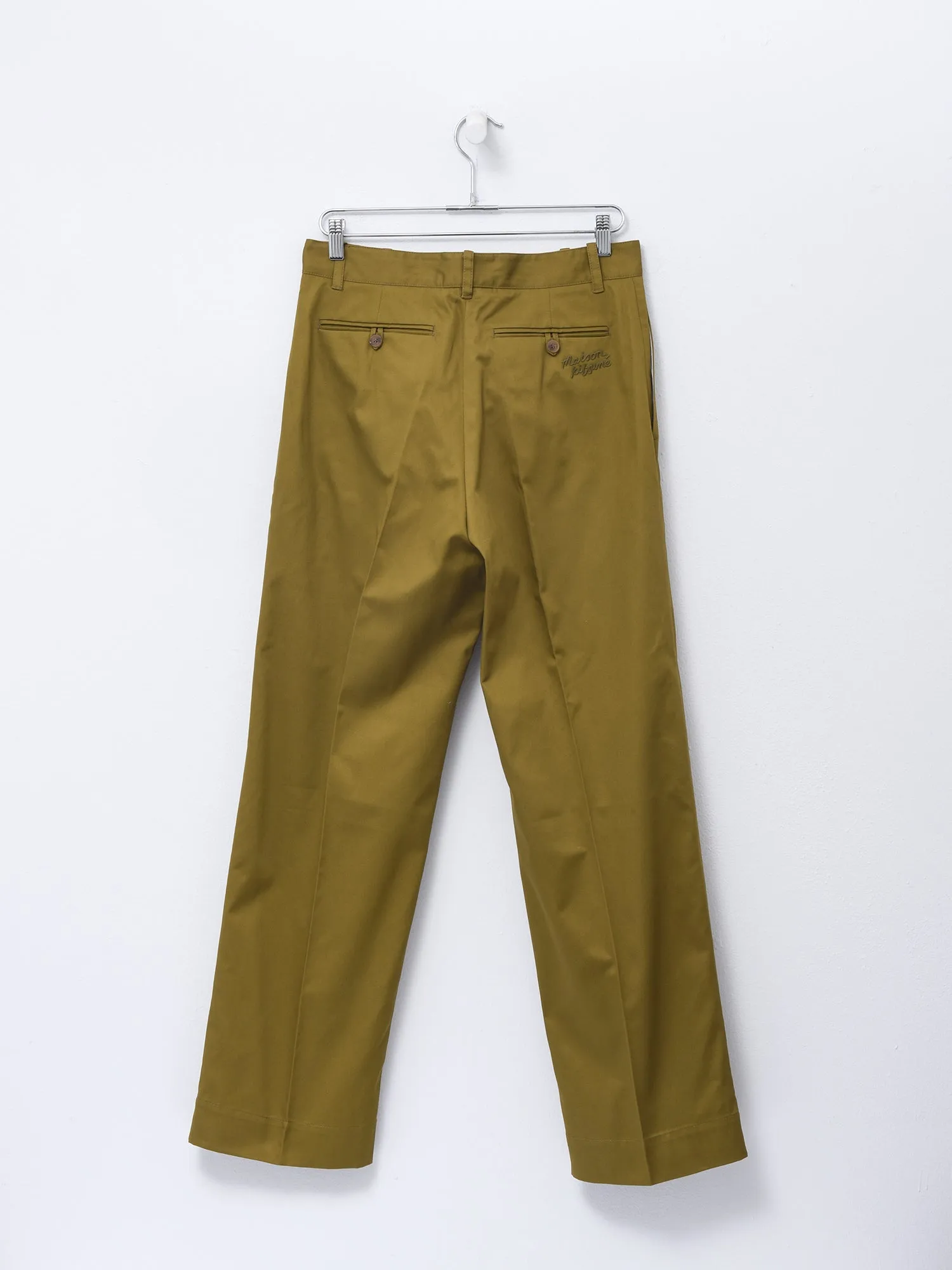 RELAXED CHINO_KHAKI GREENP358