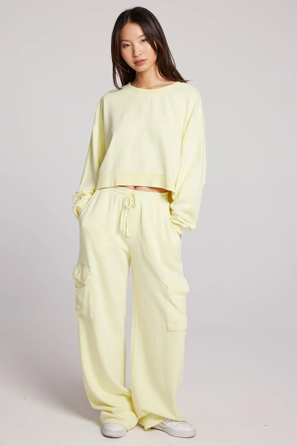 Scarlet Panna Cotta Pullover