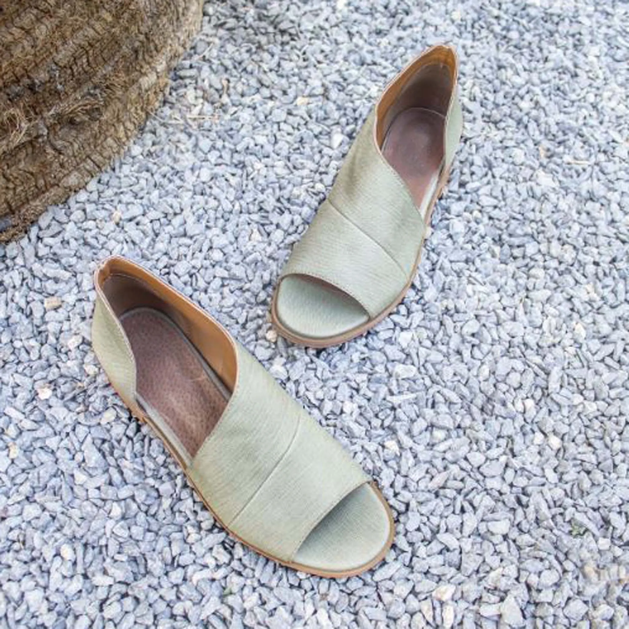 The Harley Booties in Khaki