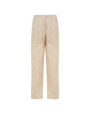 Whitney Tailored Pants - Natural