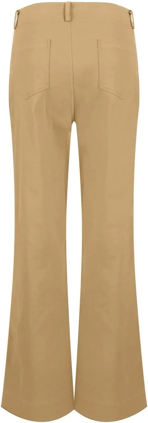 Wide Leg Pants for Women, Straight Leg High Waisted Pants Wide Baggy