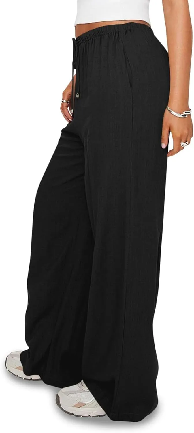 Wide Leg Pants for Women, Straight Leg Pants Baggy Wide High Waisted