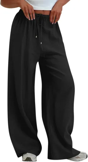 Wide Leg Pants for Women, Straight Leg Pants Baggy Wide High Waisted