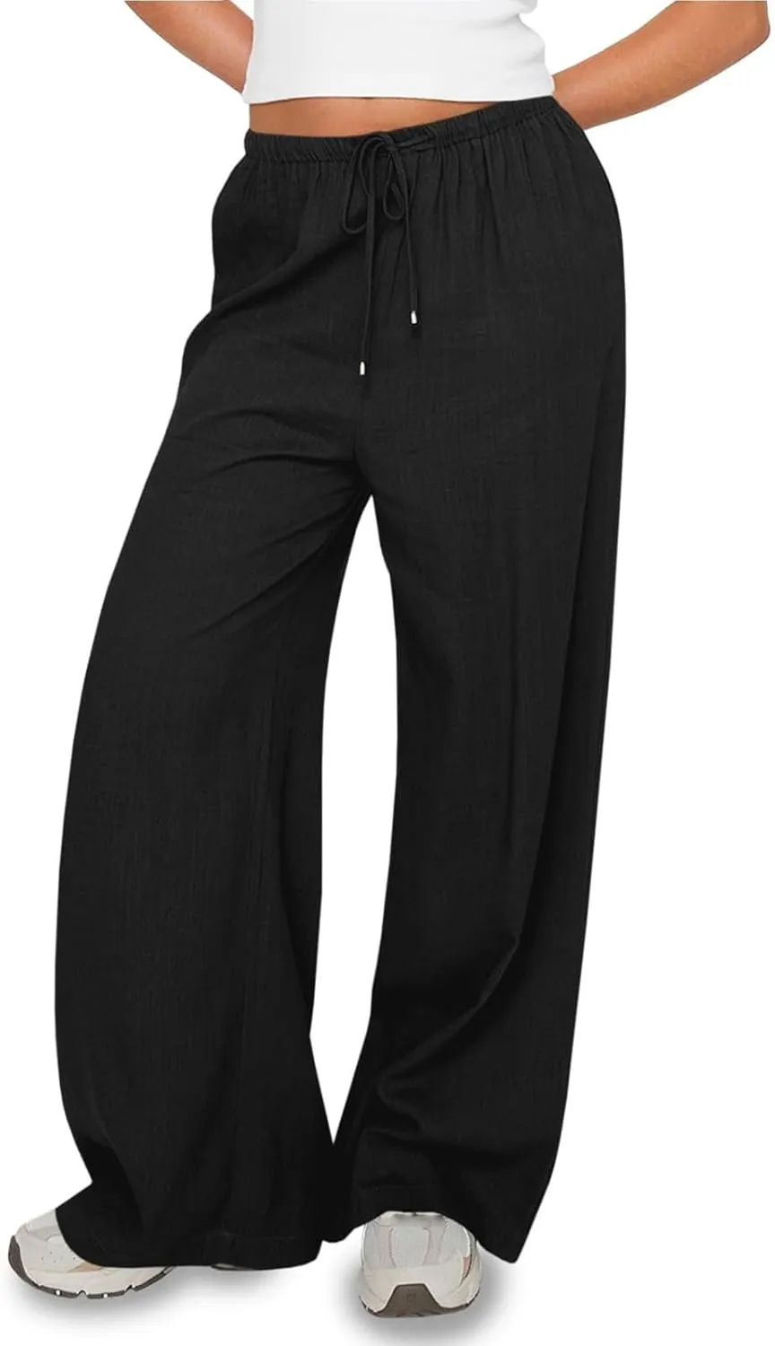 Wide Leg Pants for Women, Straight Leg Pants Baggy Wide High Waisted
