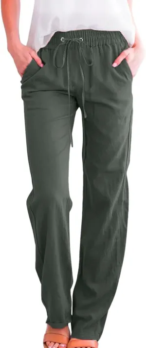 Womens Wide Leg Sweatpants Winter Wideleg Sports Slacks with Pockets Wide Leg Wide Leg